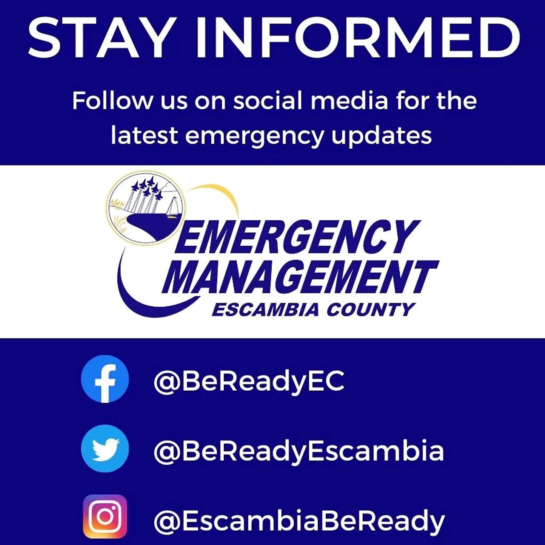 stay informed graphic